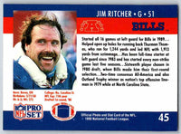 1990 Pro Set Jim Ritcher #45