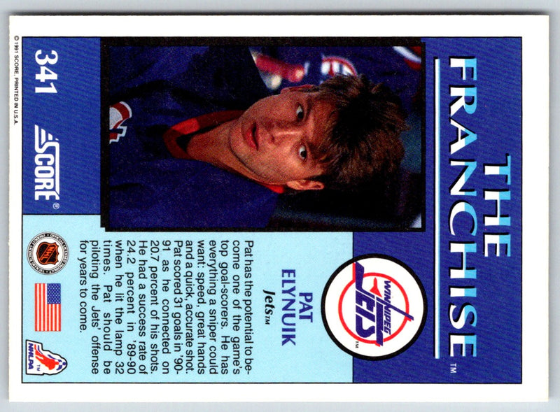 1991 Score American Pat Elynuik