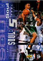 1998 Upper Deck Antoine Walker/Ron Mercer #12