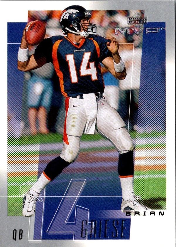 2001 Upper Deck MVP Brian Griese #80