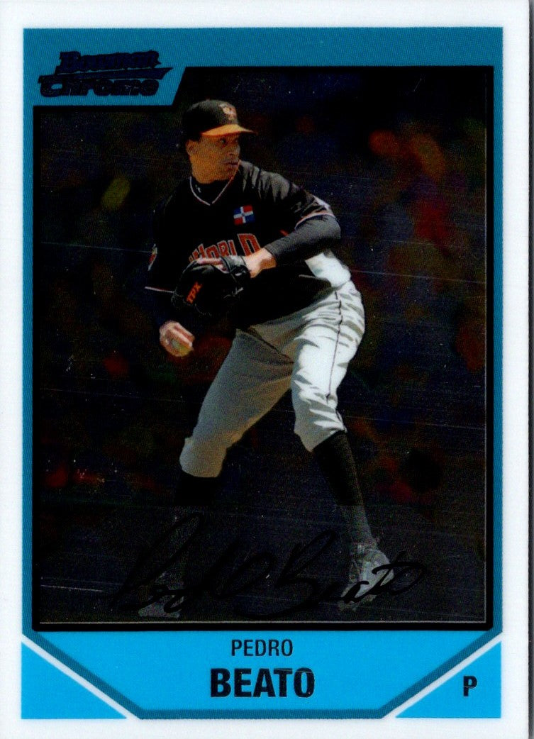 2007 Bowman Draft Picks & Prospects Chrome Pedro Beato