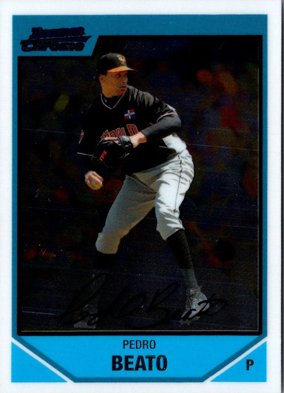 2007 Bowman Draft Picks & Prospects Chrome Pedro Beato #BDPP66