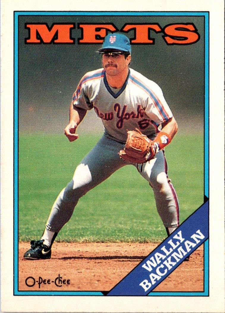 1988 O-Pee-Chee Wally Backman