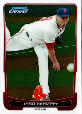 2012 Bowman Chrome Josh Beckett #15