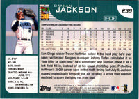 2001 Topps Damian Jackson #239