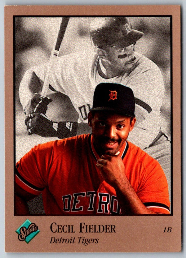 1992 Studio Cecil Fielder #173