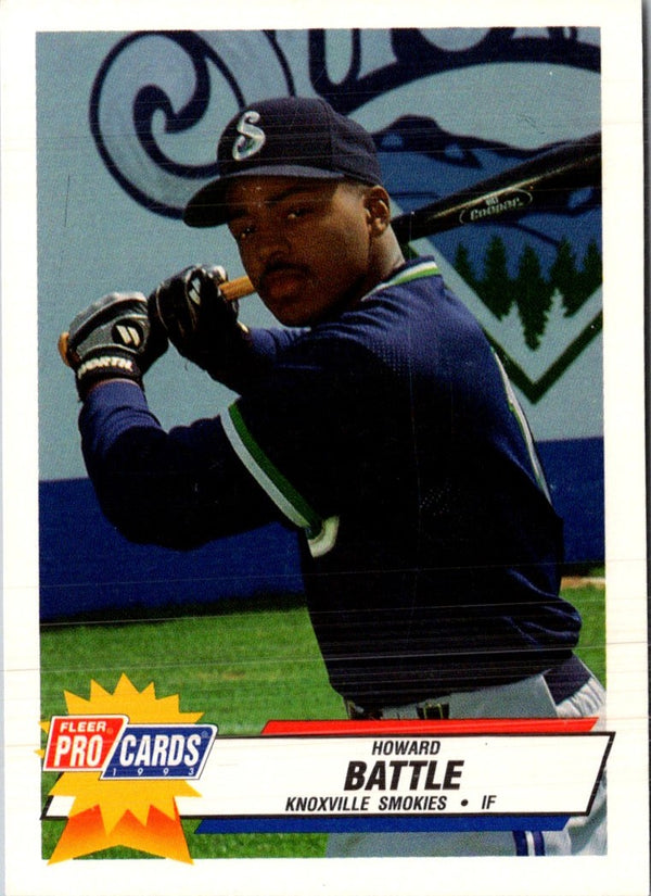 1992 Fleer Howard Battle #1256