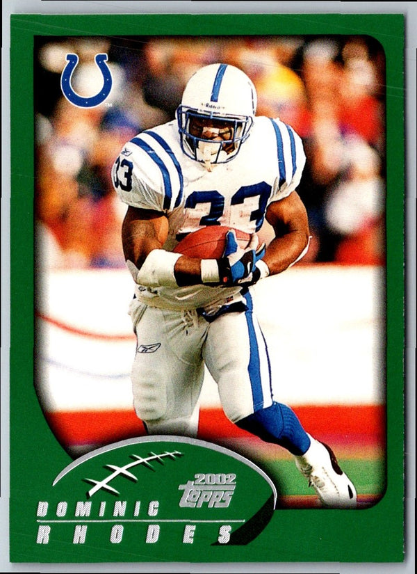2002 Topps Dominic Rhodes #91