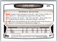 2014 Bowman Todd Kibby #BP55