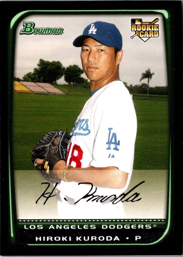 2008 Bowman Hiroki Kuroda #212 Rookie