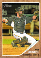 2011 Topps Heritage Minor League Kyle Skipworth #110