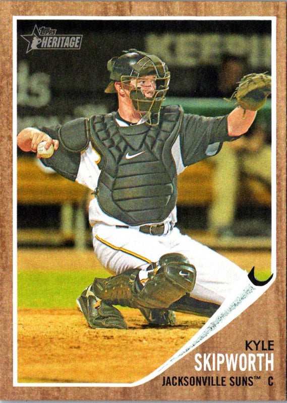 2011 Topps Heritage Minor League Kyle Skipworth #110
