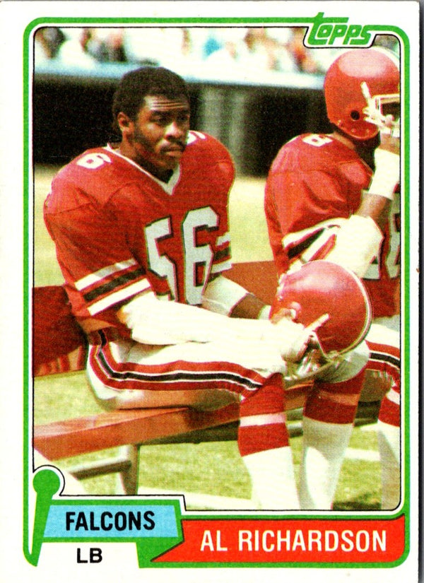 1981 Topps Al Richardson #292 Rookie EX