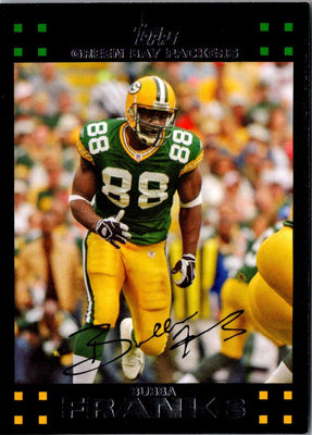 2007 Topps Bubba Franks #201