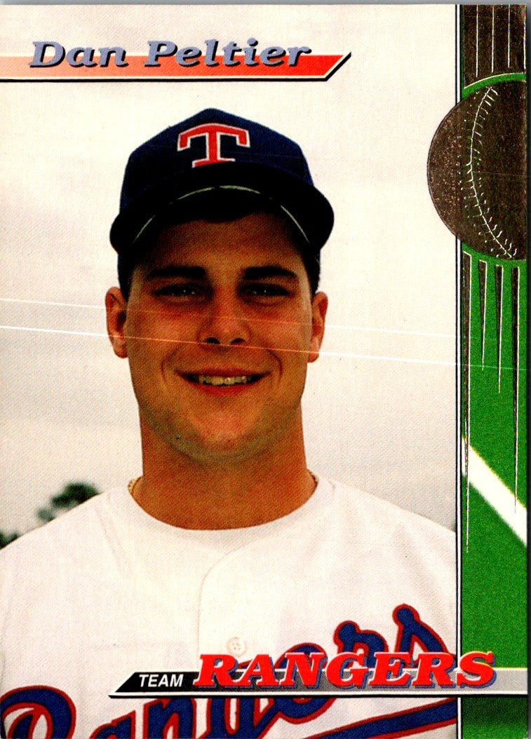 1993 Stadium Club Texas Rangers Dan Peltier