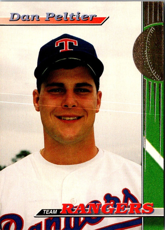 1993 Stadium Club Texas Rangers Dan Peltier #30