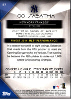 2015 Finest CC Sabathia #87