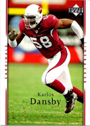 2007 Upper Deck Karlos Dansby