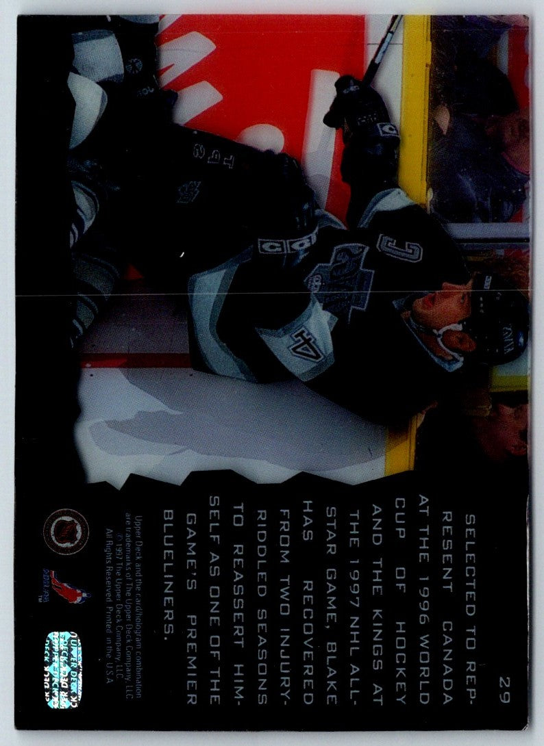 1996 Upper Deck Ice Rob Blake