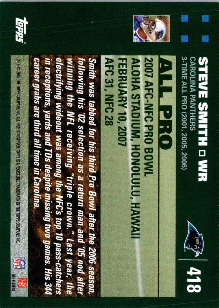 2007 Topps Steve Smith