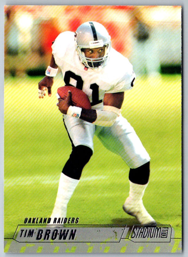 2002 Stadium Club Tim Brown #38