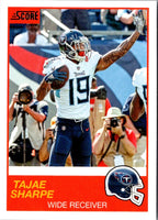 2019 Score Tajae Sharpe #78