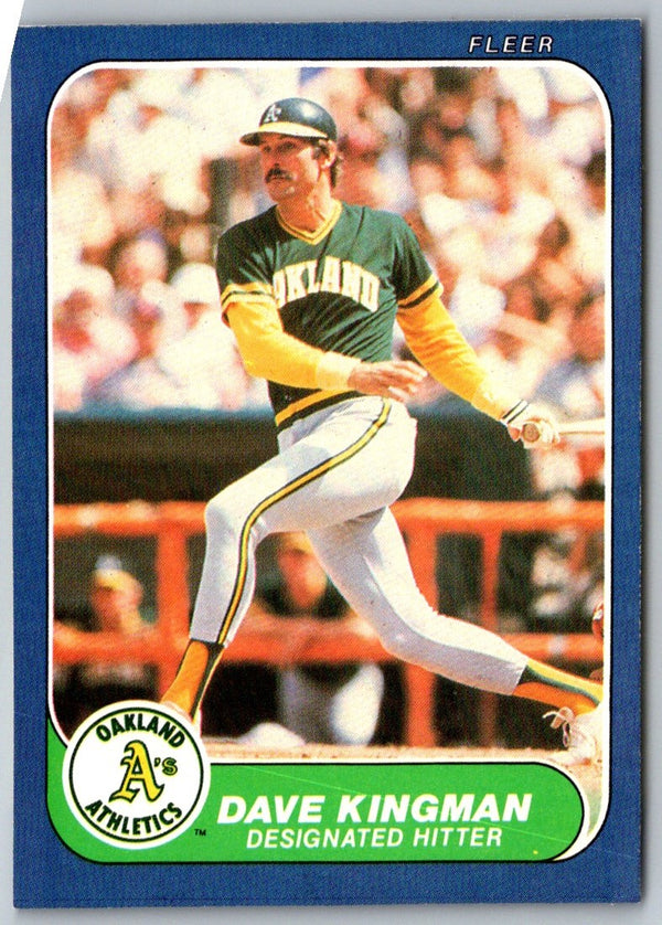 1986 Fleer Dave Kingman #423