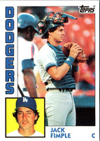 1984 Topps Jack Fimple #263 Rookie