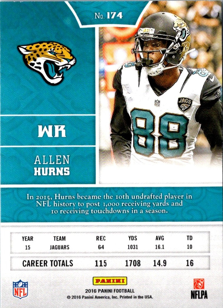 2016 Panini Allen Hurns