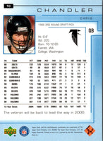 1999 Upper Deck Chris Chandler #10