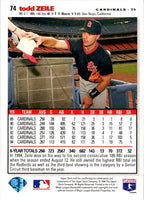 1995 Collector's Choice SE Todd Zeile #74