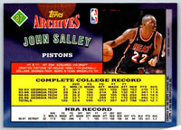 1993 Topps John Salley #87