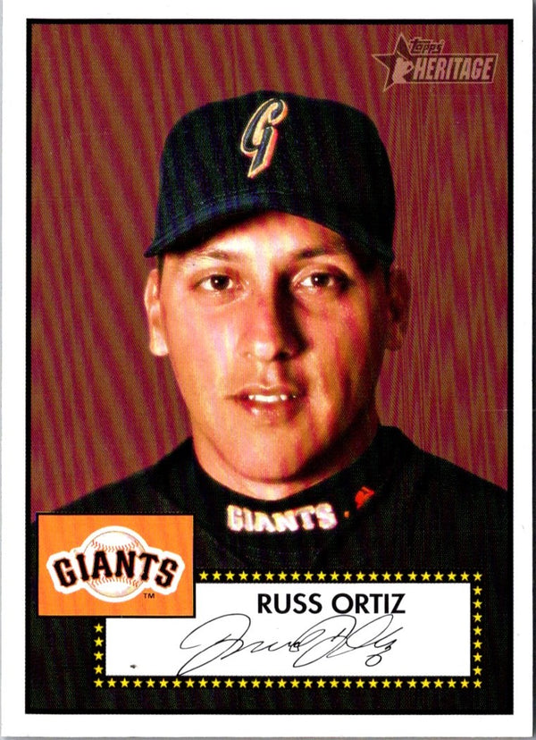 2001 Topps Heritage Russ Ortiz #127