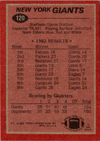 1984 Topps New York Giants #8