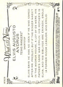 2012 Topps Allen & Ginter What's in a Name? Elvis Andrus