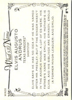 2012 Topps Allen & Ginter What's in a Name? Elvis Andrus #WIN28