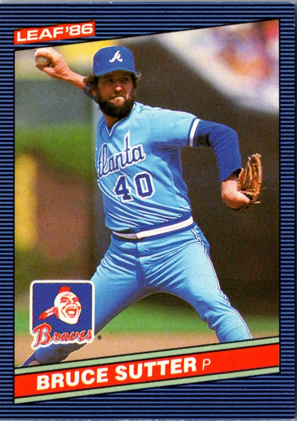 1986 Leaf Bruce Sutter #192