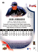 2009 SP Authentic Jair Jurrjens #49