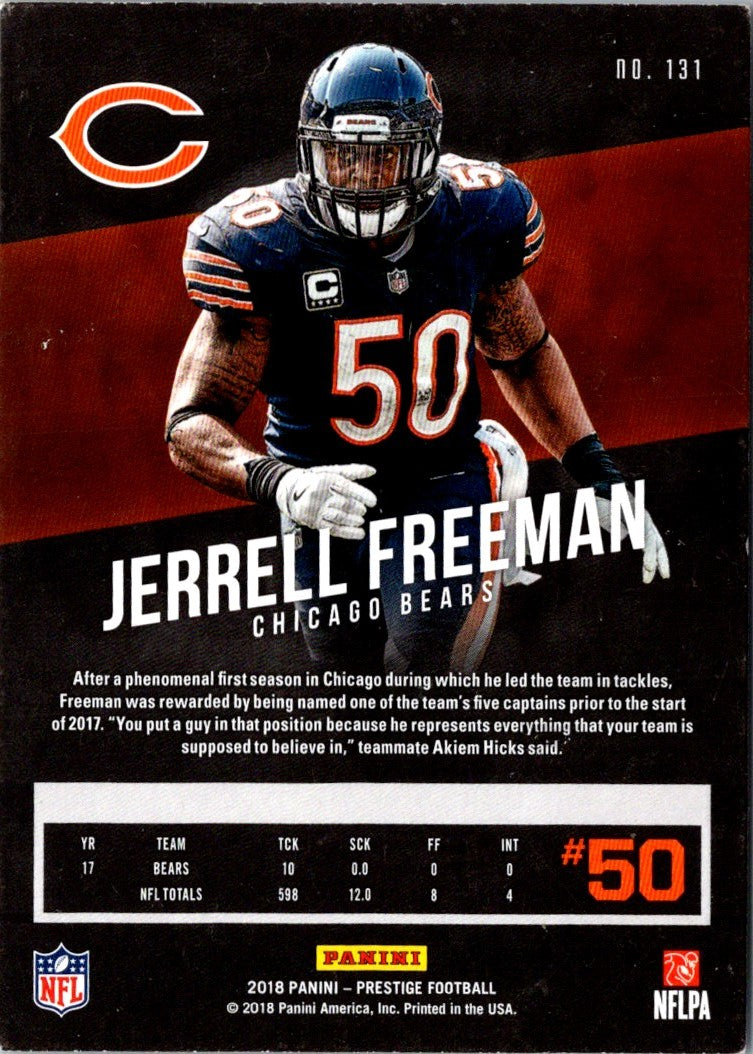 2018 Panini Prestige Jerrell Freeman