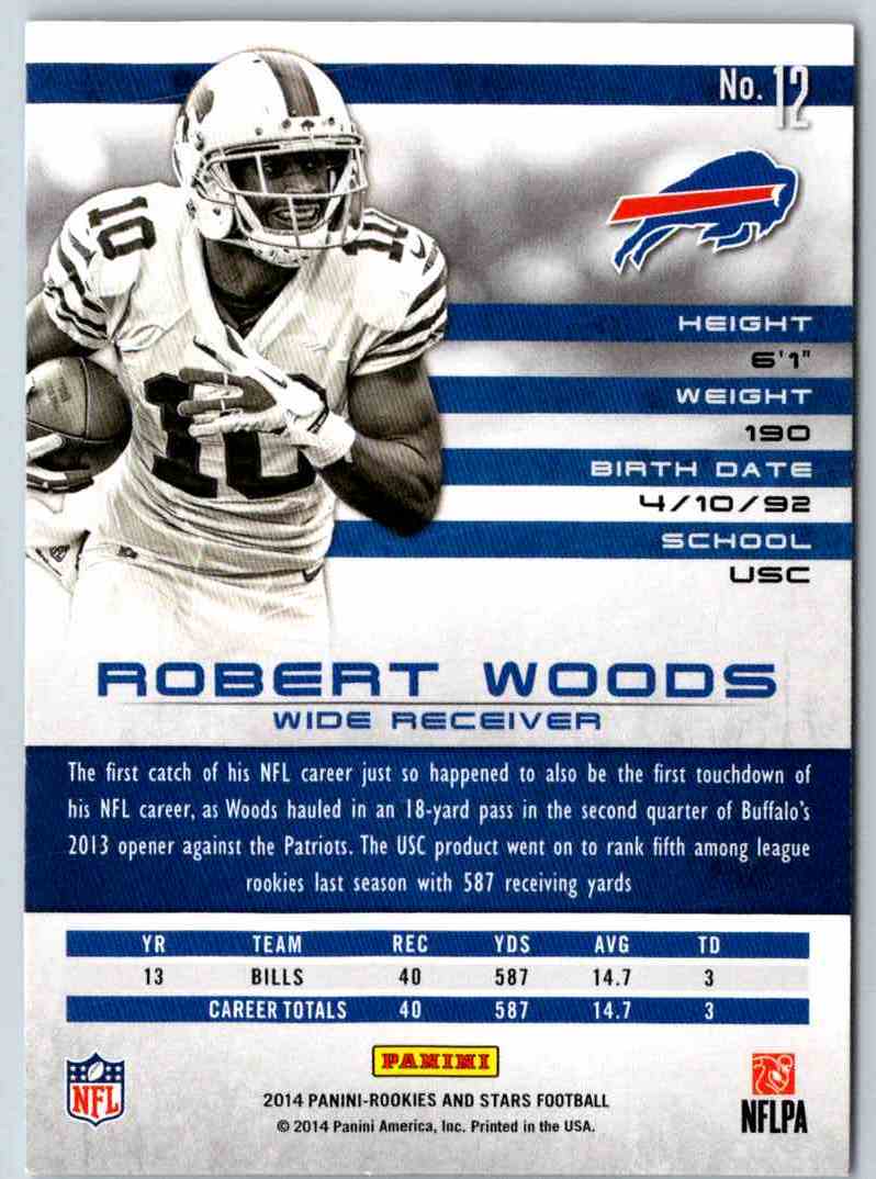 2014 Panini Rookies And Stars Robert Woods