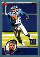 2003 Topps Ron Dixon
