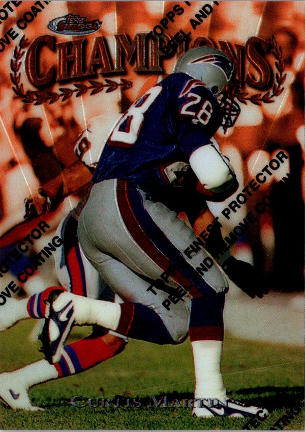 1997 Finest Curtis Martin #255