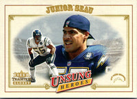 2001 Fleer Tradition Glossy Junior Seau #322