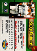 1993 Stadium Club Texas Rangers Rafael Palmeiro