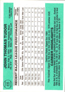 1984 Donruss John Tudor