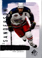 2000 SP Authentic Geoff Sanderson #27