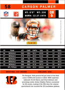 2011 Score Carson Palmer