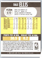 1990 Fleer Dale Ellis #177