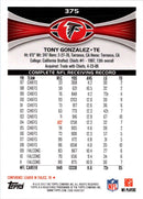 2012 Topps Tony Gonzalez