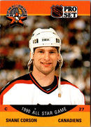 1990 Pro Set Shayne Corson